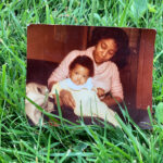 photo of young KB with mother