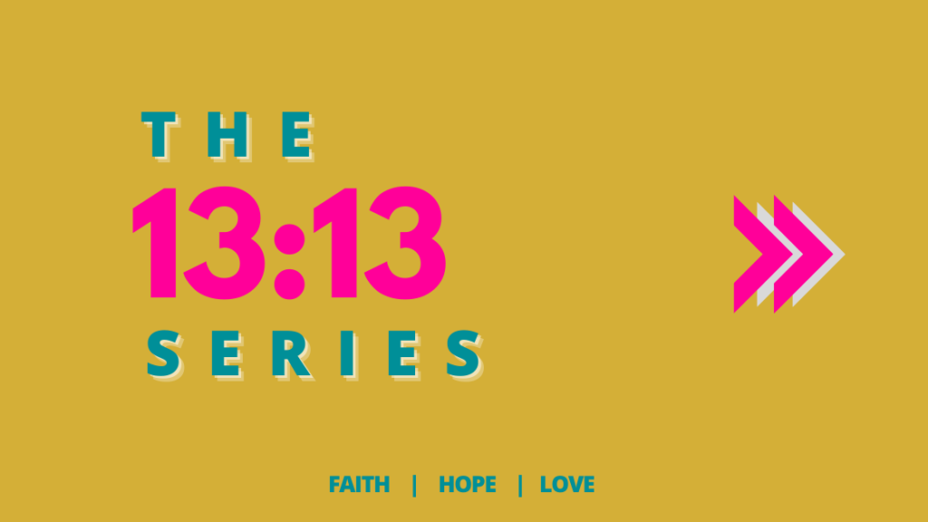 Promo banner for The Fabulous Giver 13:13 series